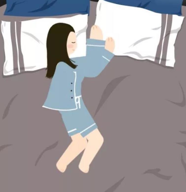 性格与睡姿的关系,专家研究的结果,可信度家长自己细品